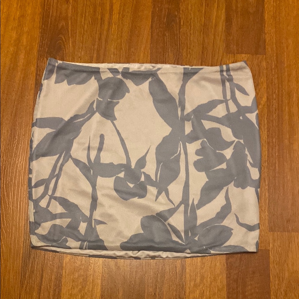 Tiger Mist Floral Purple Women's Skirt